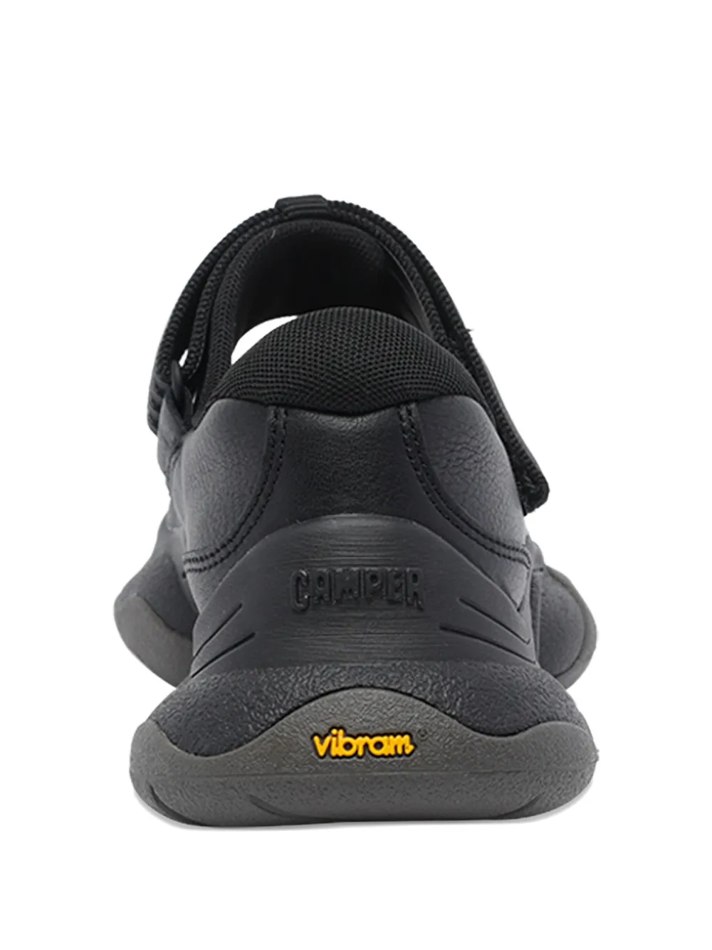 Camper Velcro Round Toe Sneakers In Black