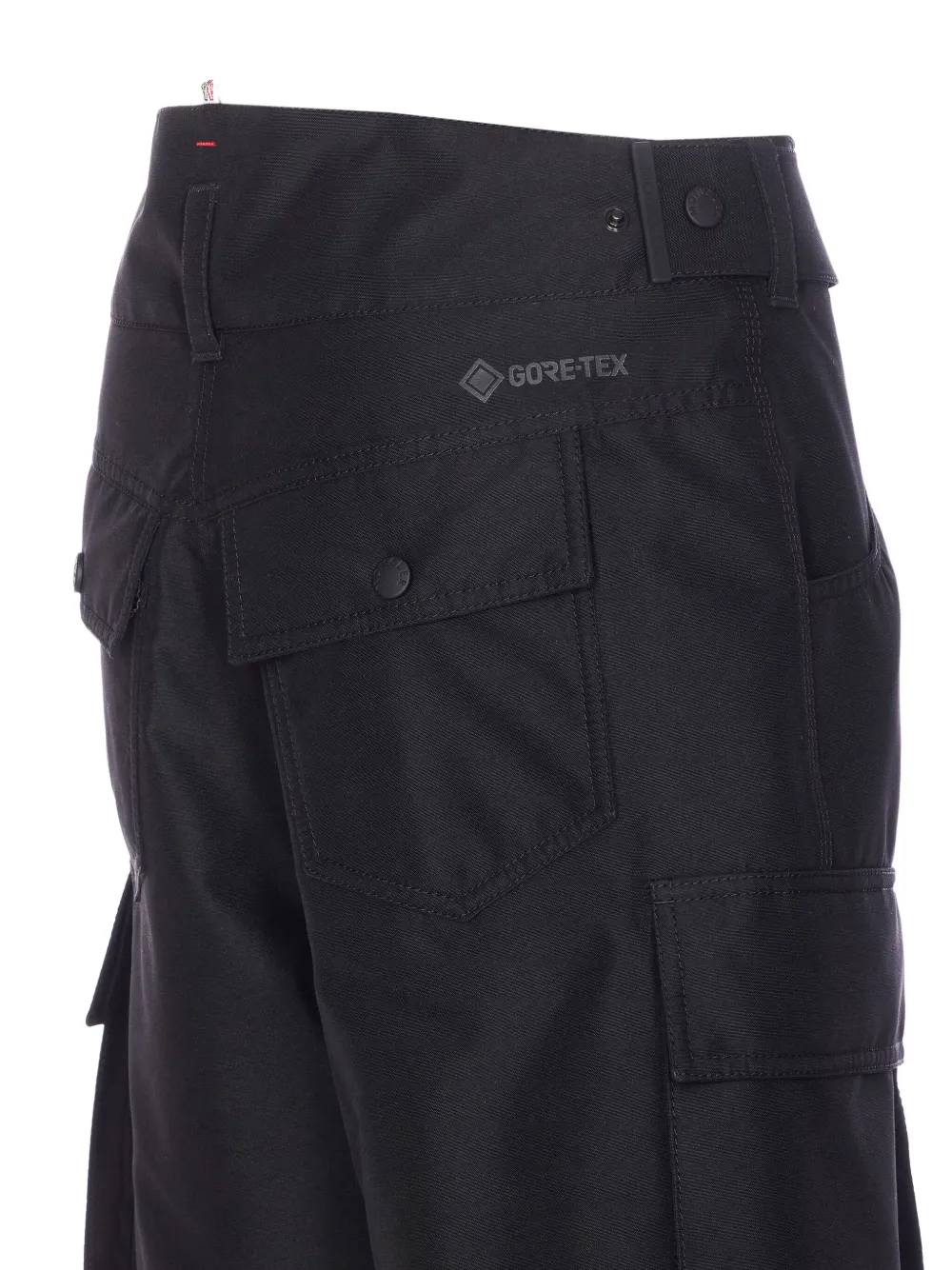 Moncler Patch-logo Ski Cargo Pants In Black