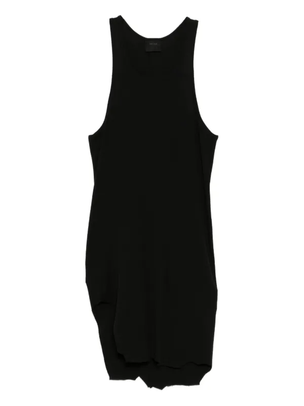TEAM WANG Design カットオフエッジ タンクトップ | ブラック