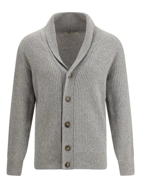 BROOKSFIELD cardigan nervuré à col châle