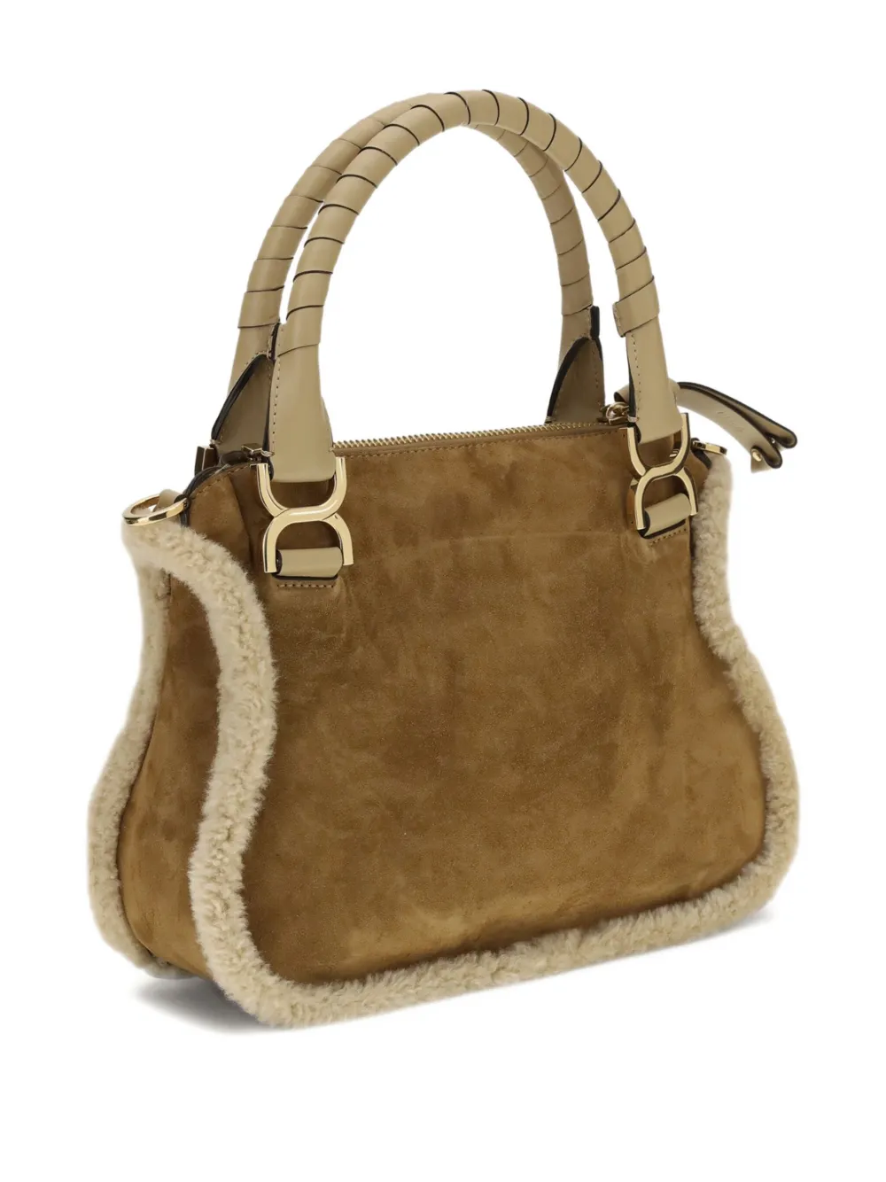 Chloé small leather shoulder bag - Bruin