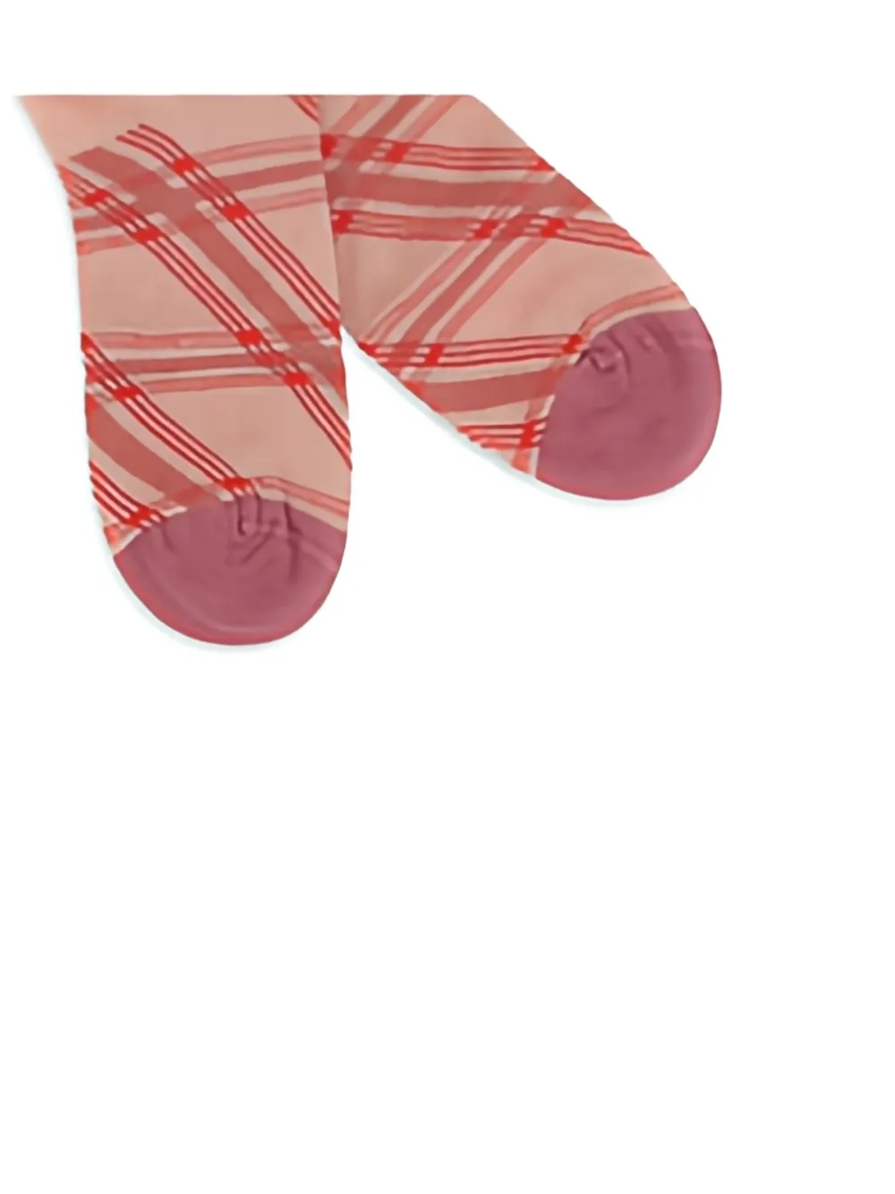La Maison Vase-print Socks In Purple