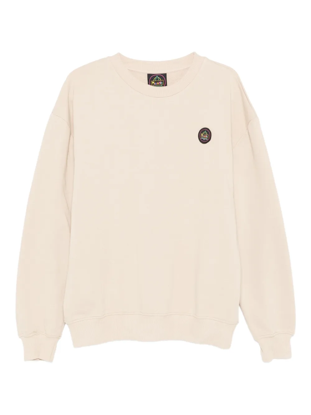 Mauna Kea sudadera con parche del logo y cuello redondo | neutro | Image 1