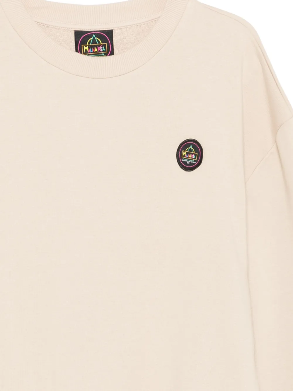 Mauna Kea Logo-patch Crew-neck Sweatshirt In Neutral