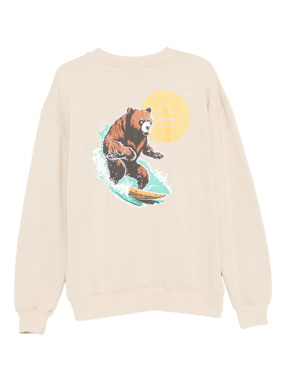 Mauna Kea Sweater met logopatch - Beige