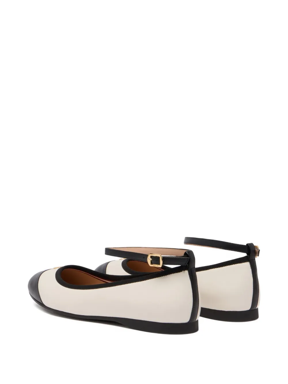Bally Ysla Ballerinas Mit Knöchelriemen In Brown