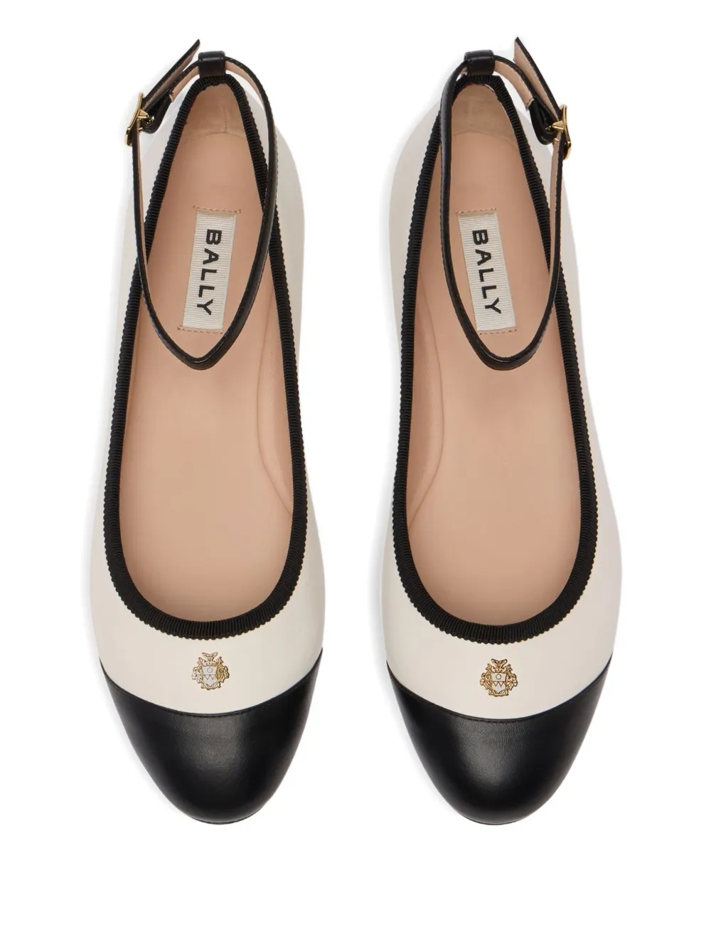 Bally Ysla Ballerinas Mit Knöchelriemen In Brown