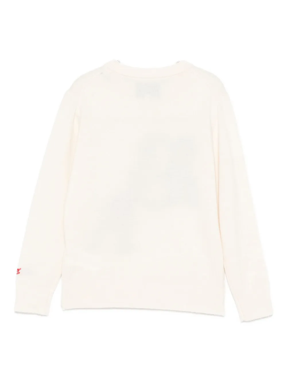 Mc2 Saint Barth Graphic-print Sweater In White