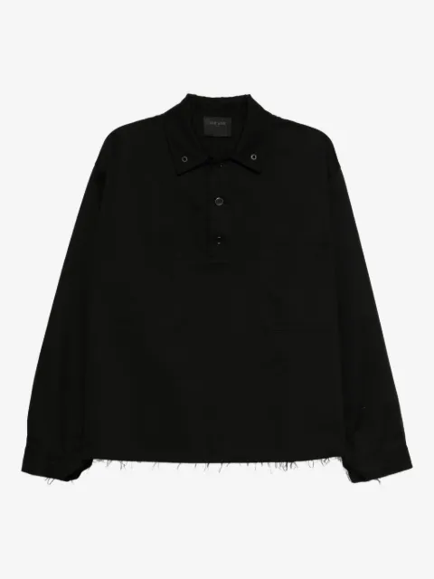 TEAM WANG design قميص بولو قطن تويل