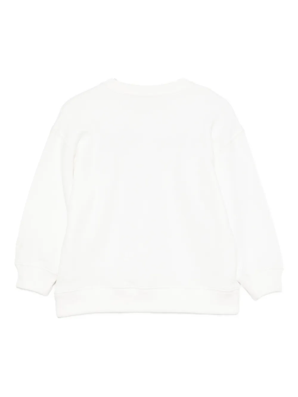 Mc2 Saint Barth Graphic-print Sweater In White