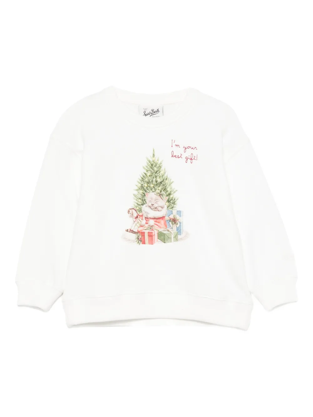 MC2 Saint Barth Kids グラフィック セーター - ホワイト MC2 Saint Barth Kids グラフィック セーター - ホワイト