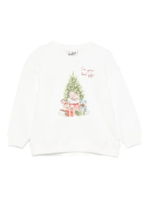 MC2 Saint Barth Kids Maglione con stampa grafica