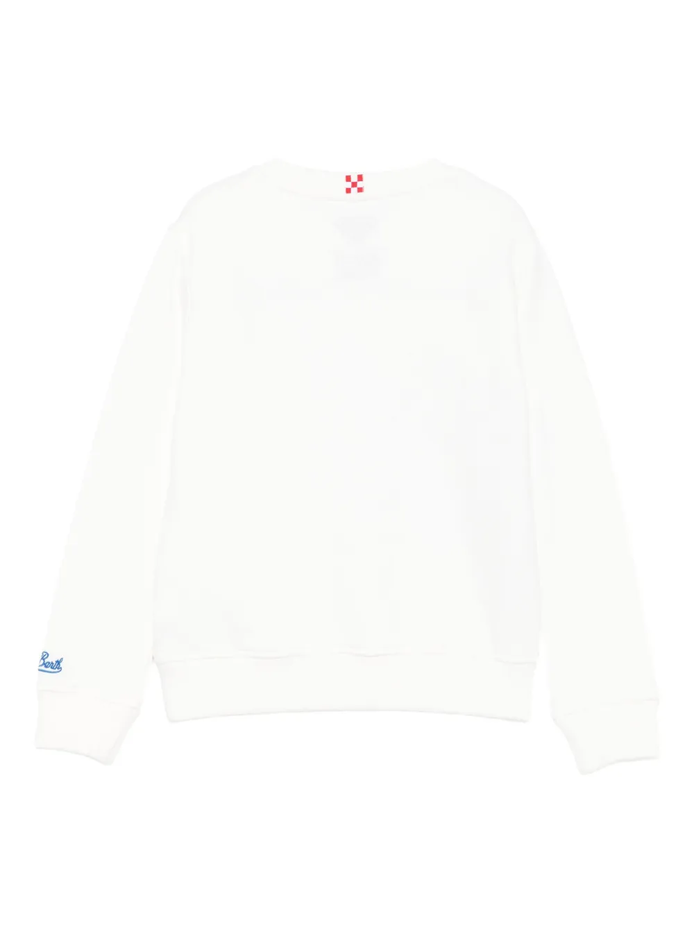 MC2 Saint Barth Kids Sweater met grafische print Wit