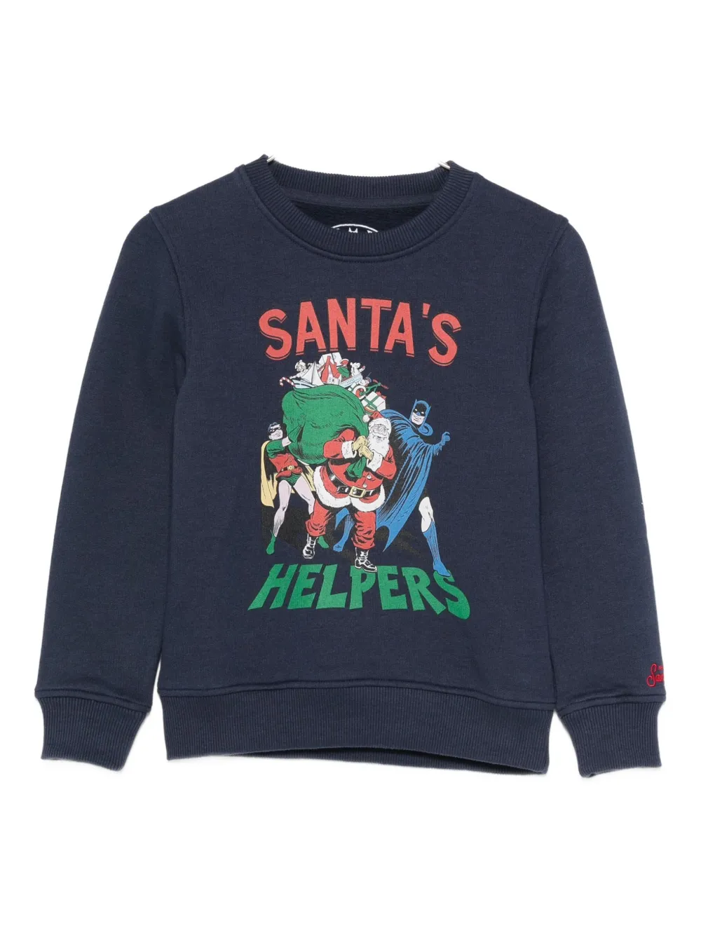 Mc2 Saint Barth Graphic-print Sweatshirt In Blue