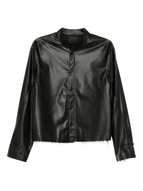 TEAM WANG design قميص بأطراف منسلة
