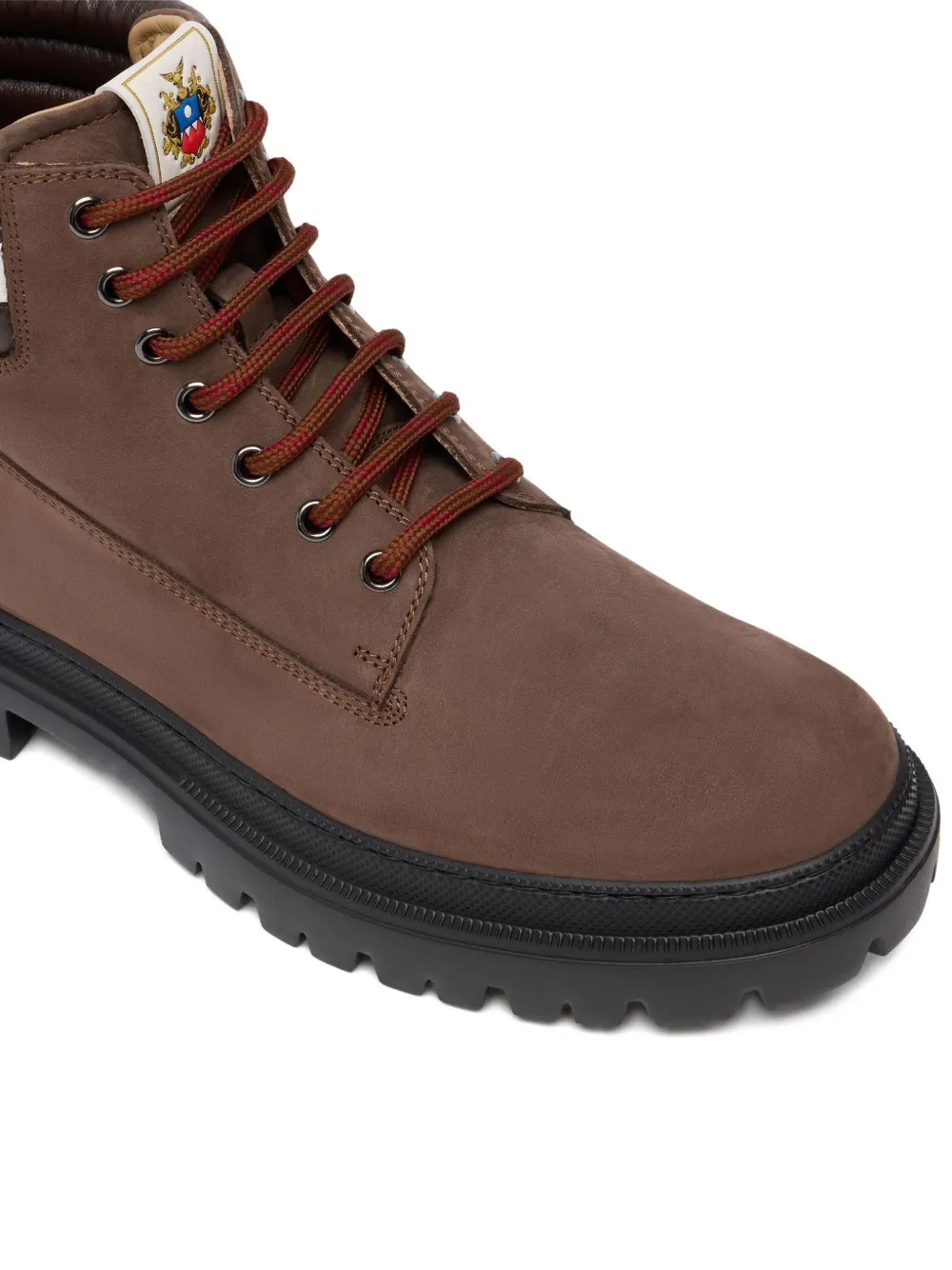 Bally Hallen laarzen met gewatteerde strik Bruin