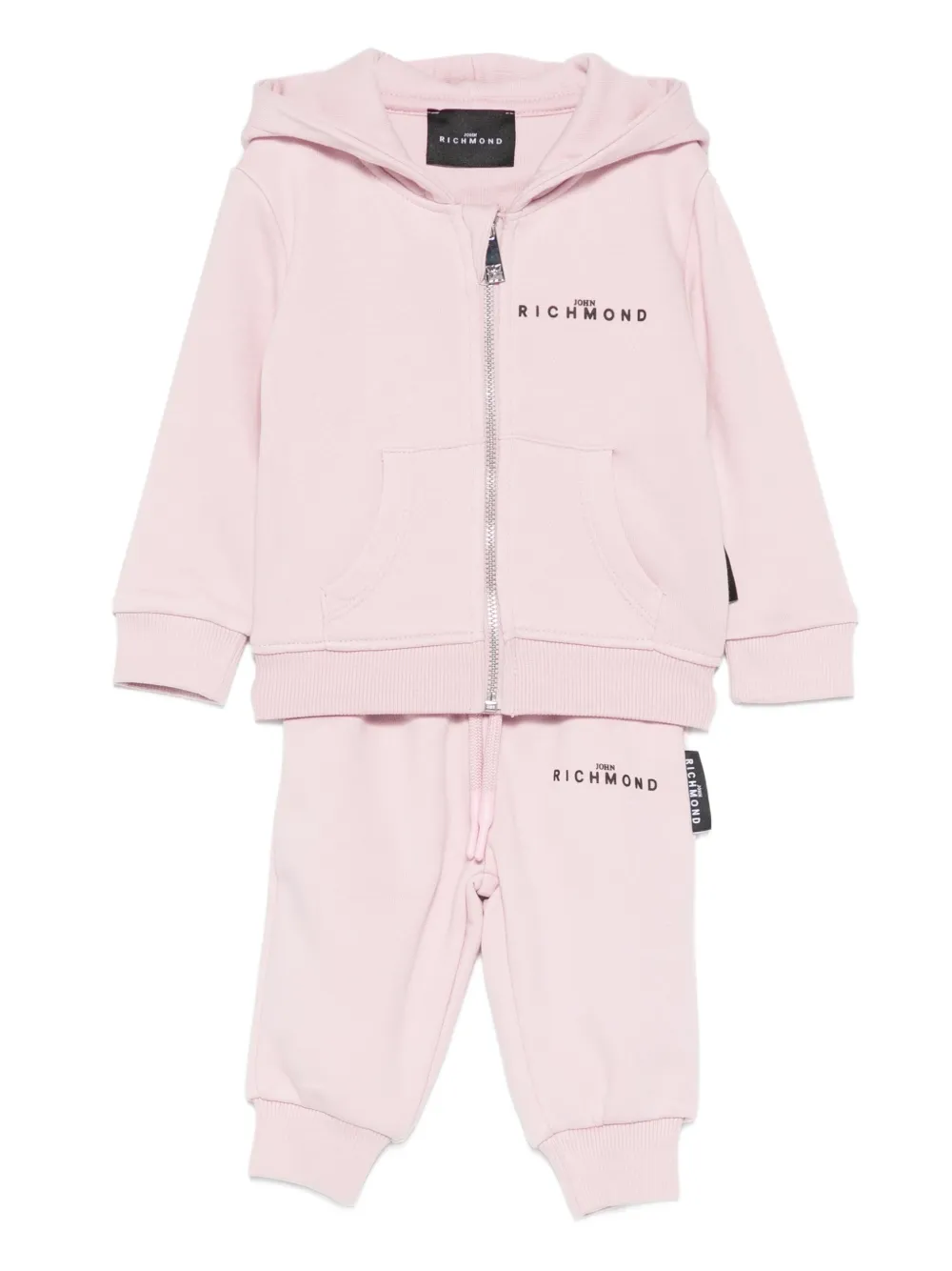 John Richmond Junior hooded zip tracksuit (set of two) - Rosa