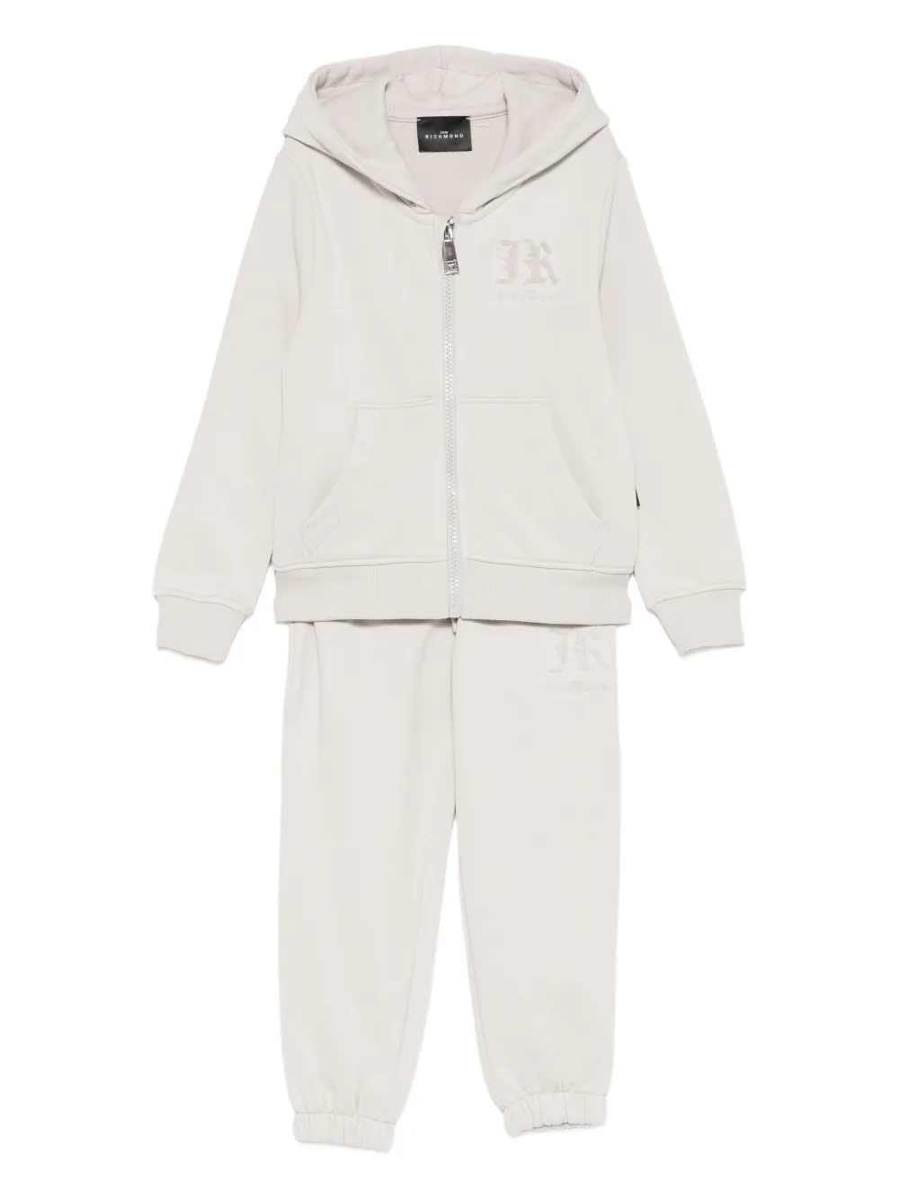 John Richmond Junior hooded tracksuit set - Grigio