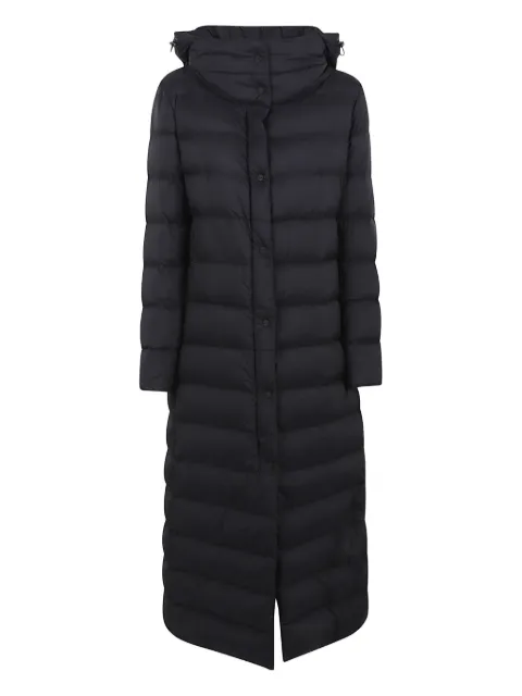 Herno hooded buttoned jacket