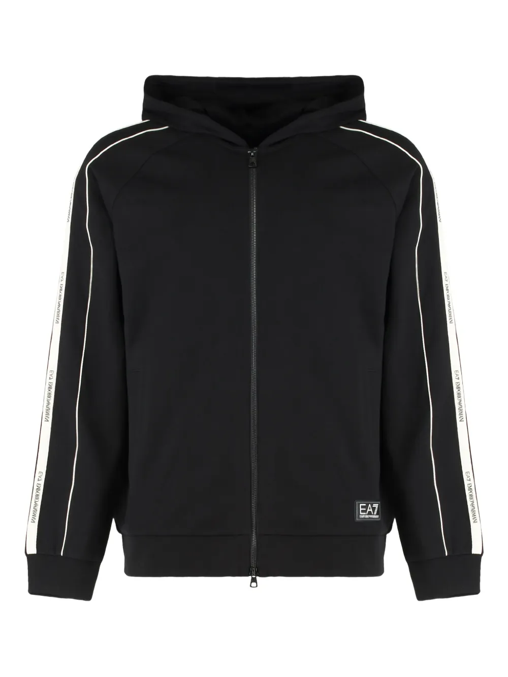 Ea7 Emporio Armani hoodie con cierre | negro | Image 1