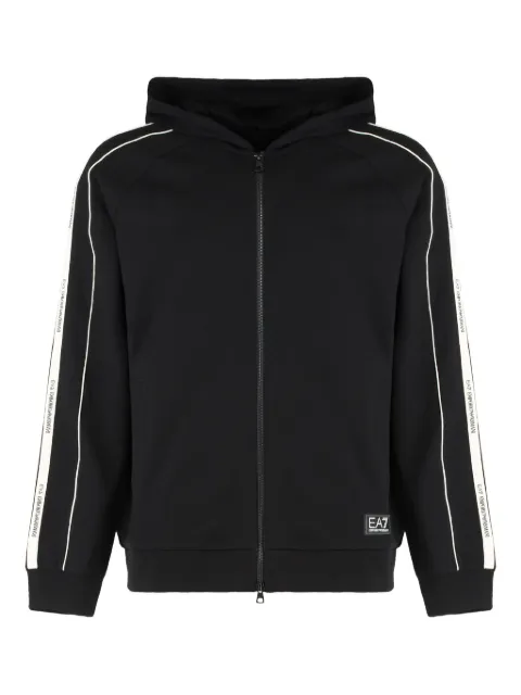 Ea7 Emporio Armani hooded zip sweatshirt