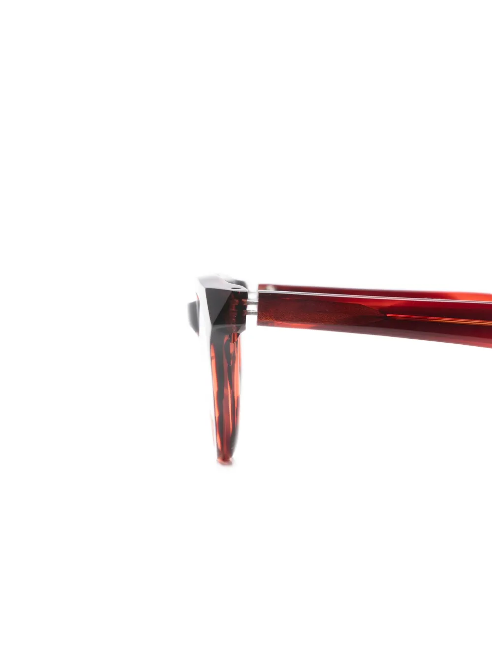  Factory900 Geometric-frame Glasses - Red 