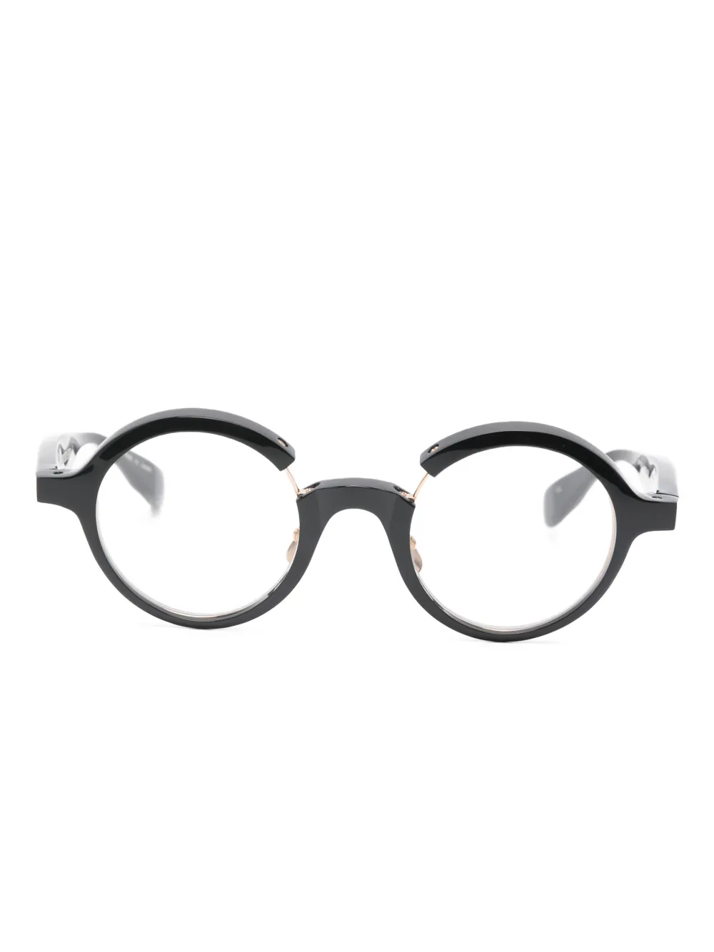 Factory900 round-frame glasses | Black | Image 1