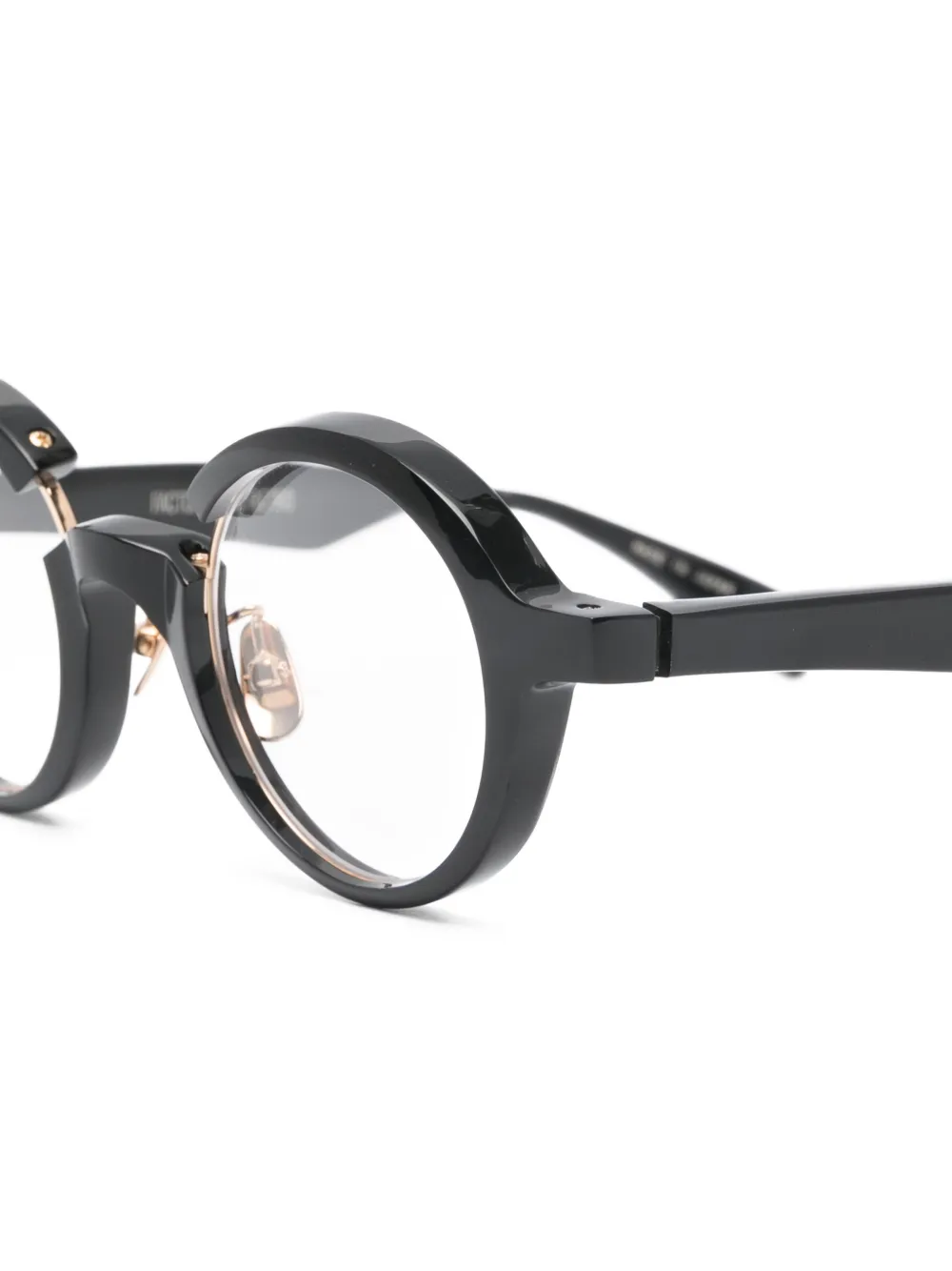  Factory900 Round-frame Glasses - Black 