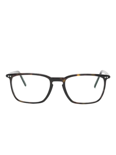 Lunor rectangle frame glasses