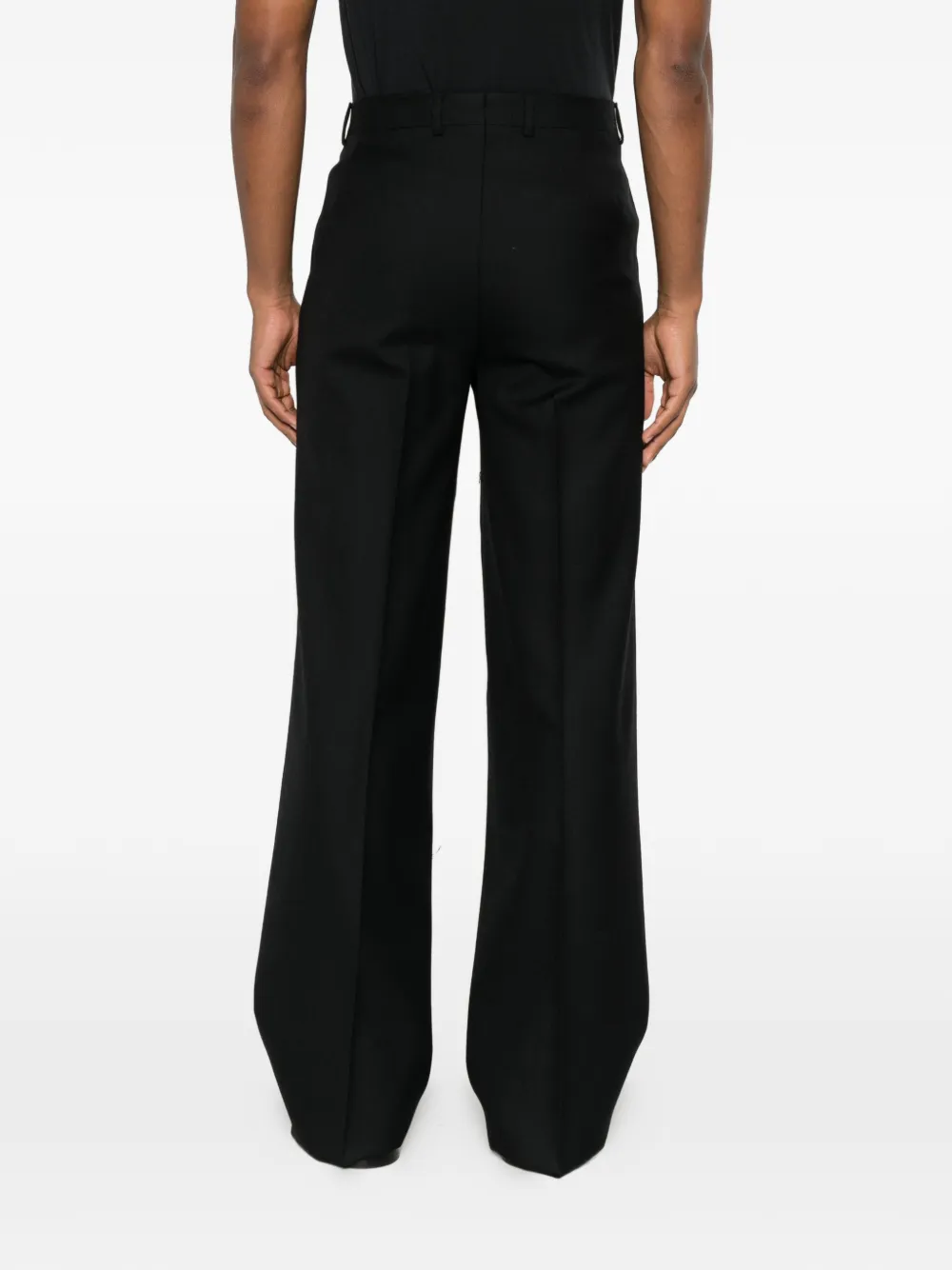 Husbands Button Trousers In Black