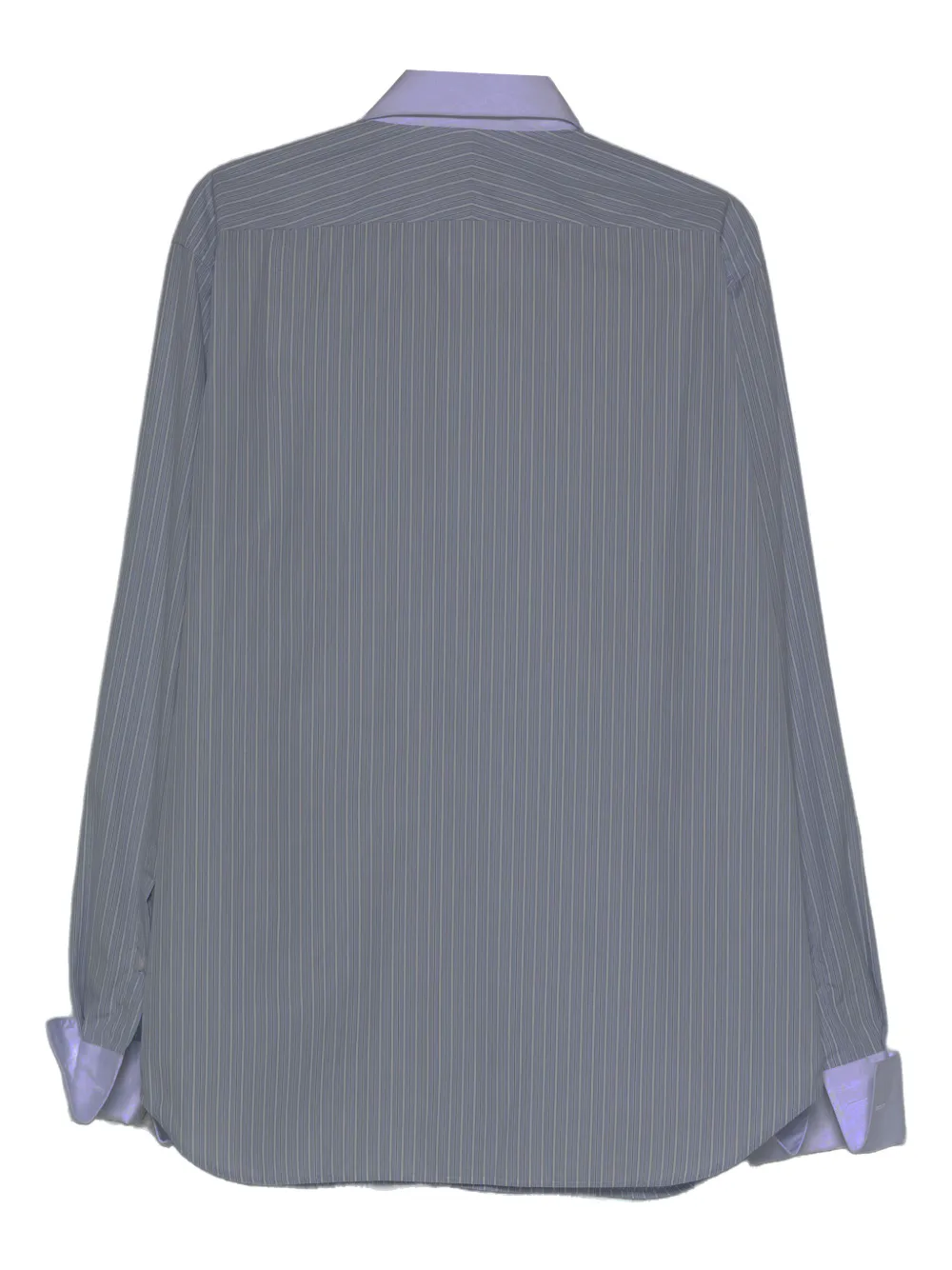 Husbands striped collar shirt - Blauw