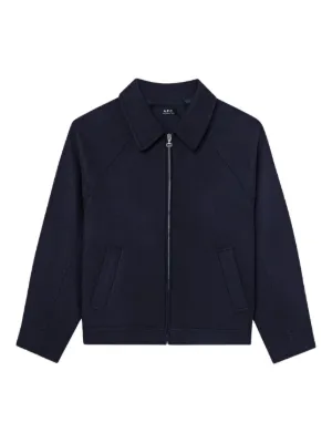 NN07 Dave zip-front Jacket | Blue | FARFETCH