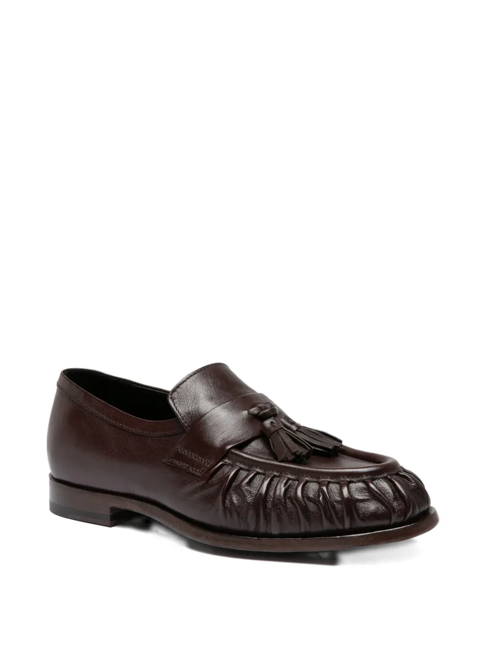 Officine Creative Solitude 108 leren loafers - Bruin