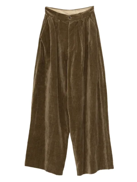 Uma Wang button-fastening pleated trousers