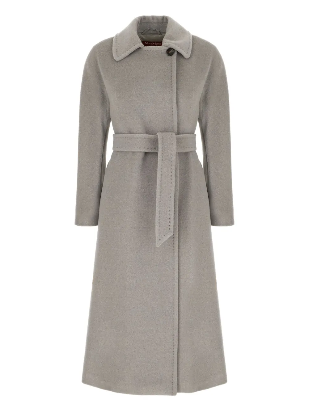 Max Mara Tenzone ベルテッド コート - グレー Max Mara Tenzone ベルテッド コート - グレー