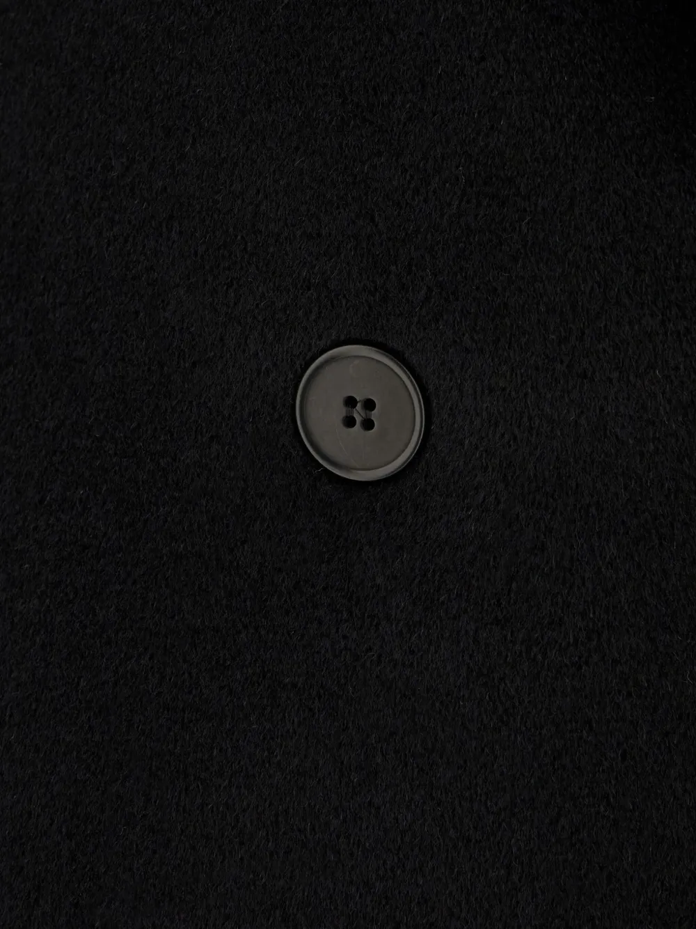 Max Mara Tokio jas met dubbele rij knopen Zwart