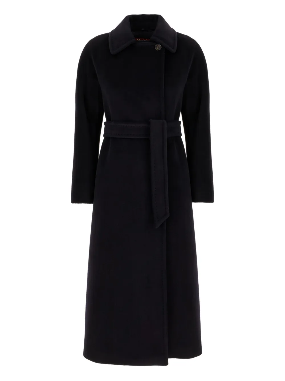 Max Mara Tenzone belted coat - ブルー Max Mara Tenzone belted coat - ブルー