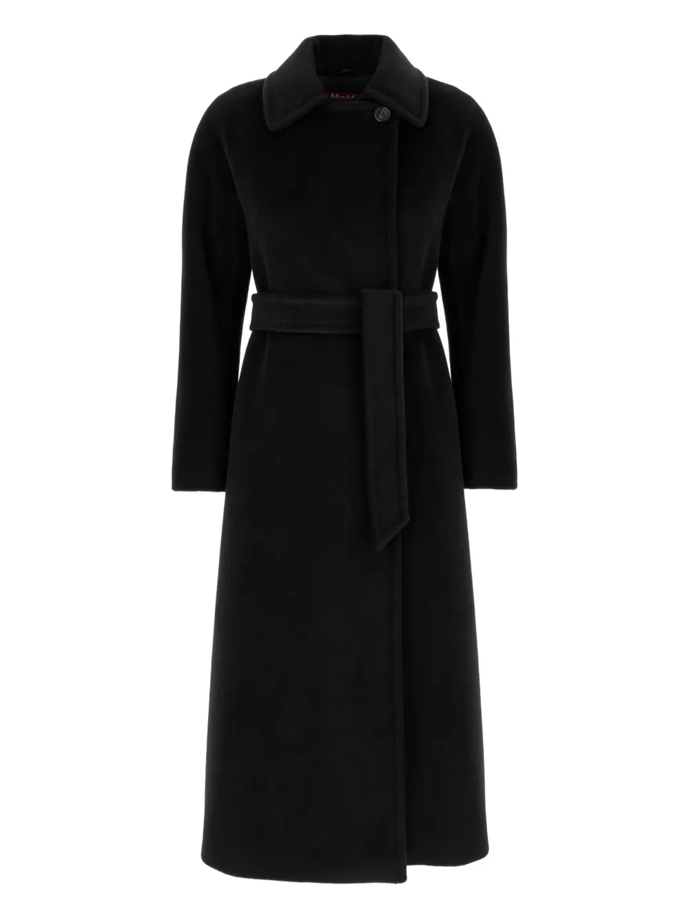 Max Mara Tenzone belted coat - ブラック Max Mara Tenzone belted coat - ブラック