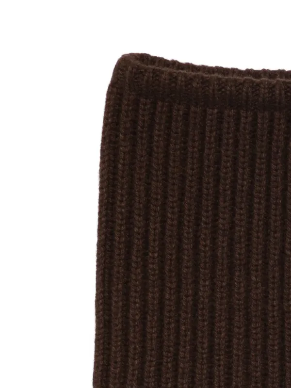 Sacai x Carhartt WIP Ribbed Neck Warmer | Brown | FARFETCH NO