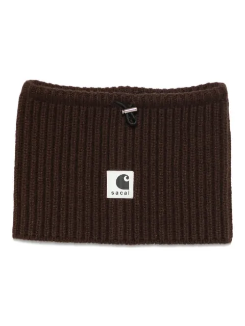 sacai x Carhartt WIP ribbed neck warmer