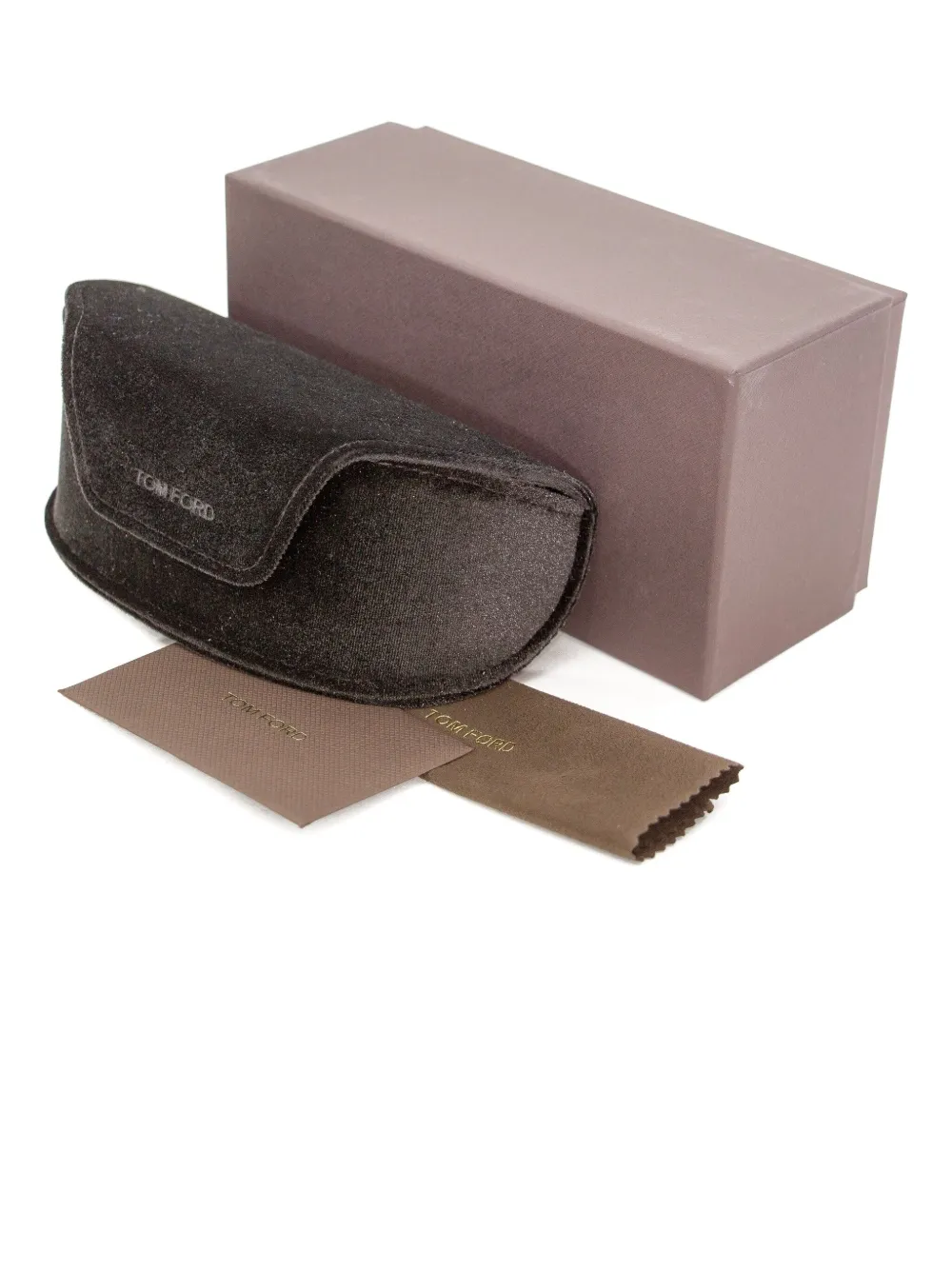 TOM FORD Eyewear Cielle zonnebril met ovalen montuur Beige