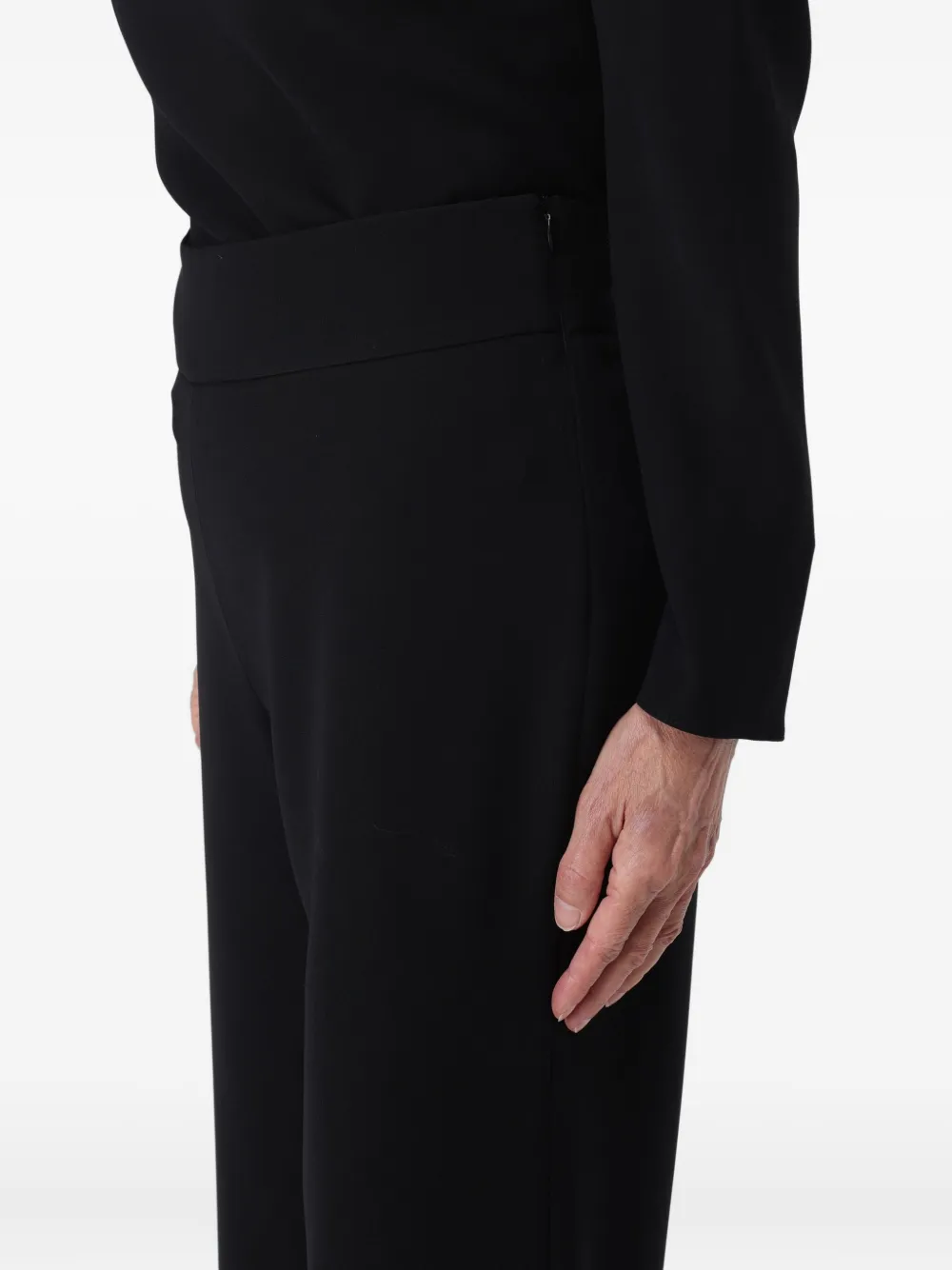 Giorgio Armani High waist broek Zwart
