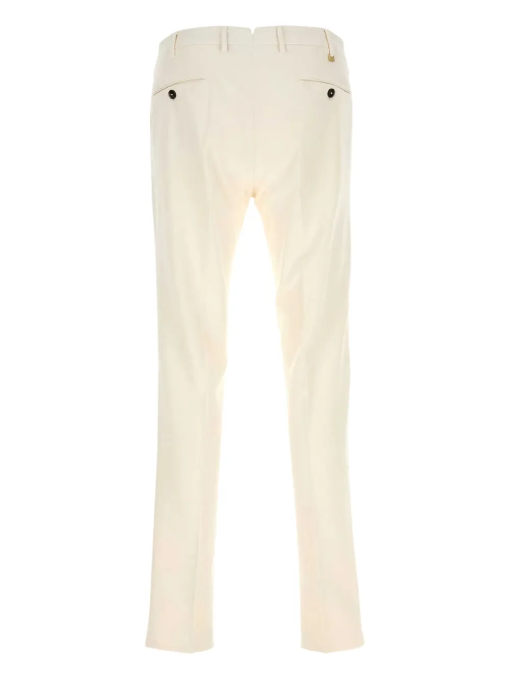 PT Torino Broek met paspelzakken - Beige