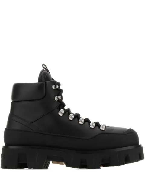 Moncler leather ankle boots