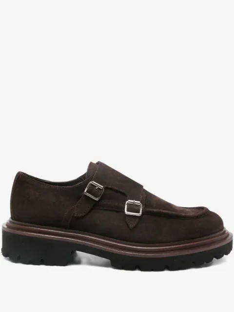 Marechiaro 1962 buckle suede monk shoes