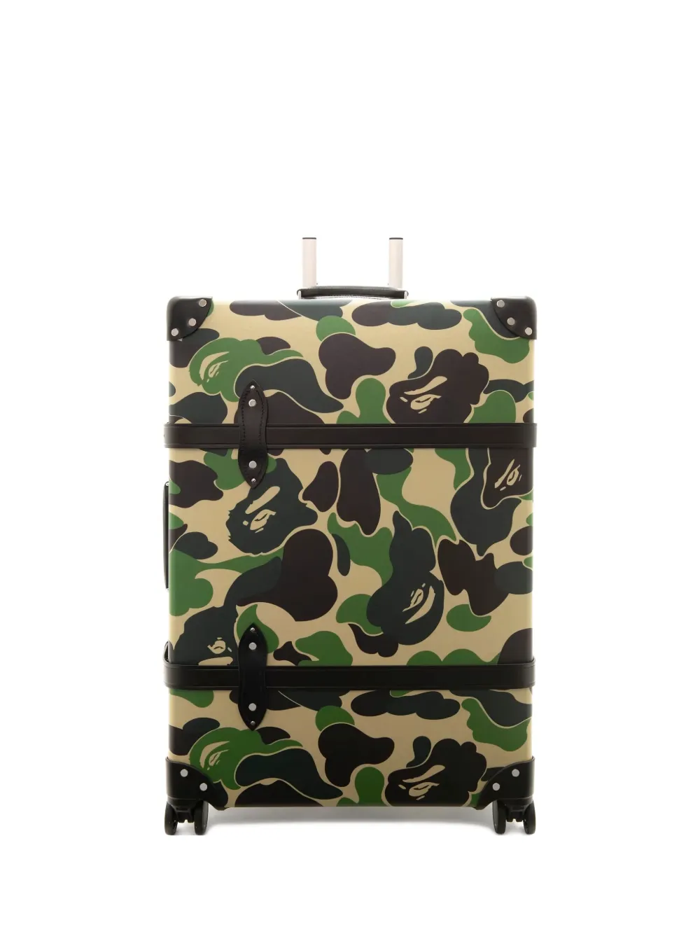 A BATHING APE® maleta con estampado militar en colaboración con Globe-Trotter | neutro | Image 1