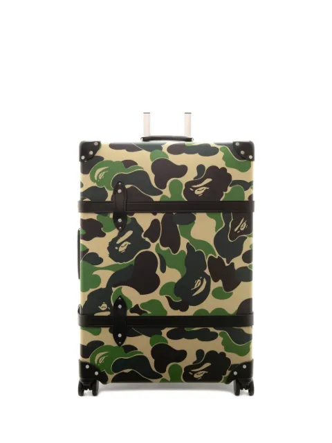 A BATHING APE® x Globe-Trotter camouflage-print luggage