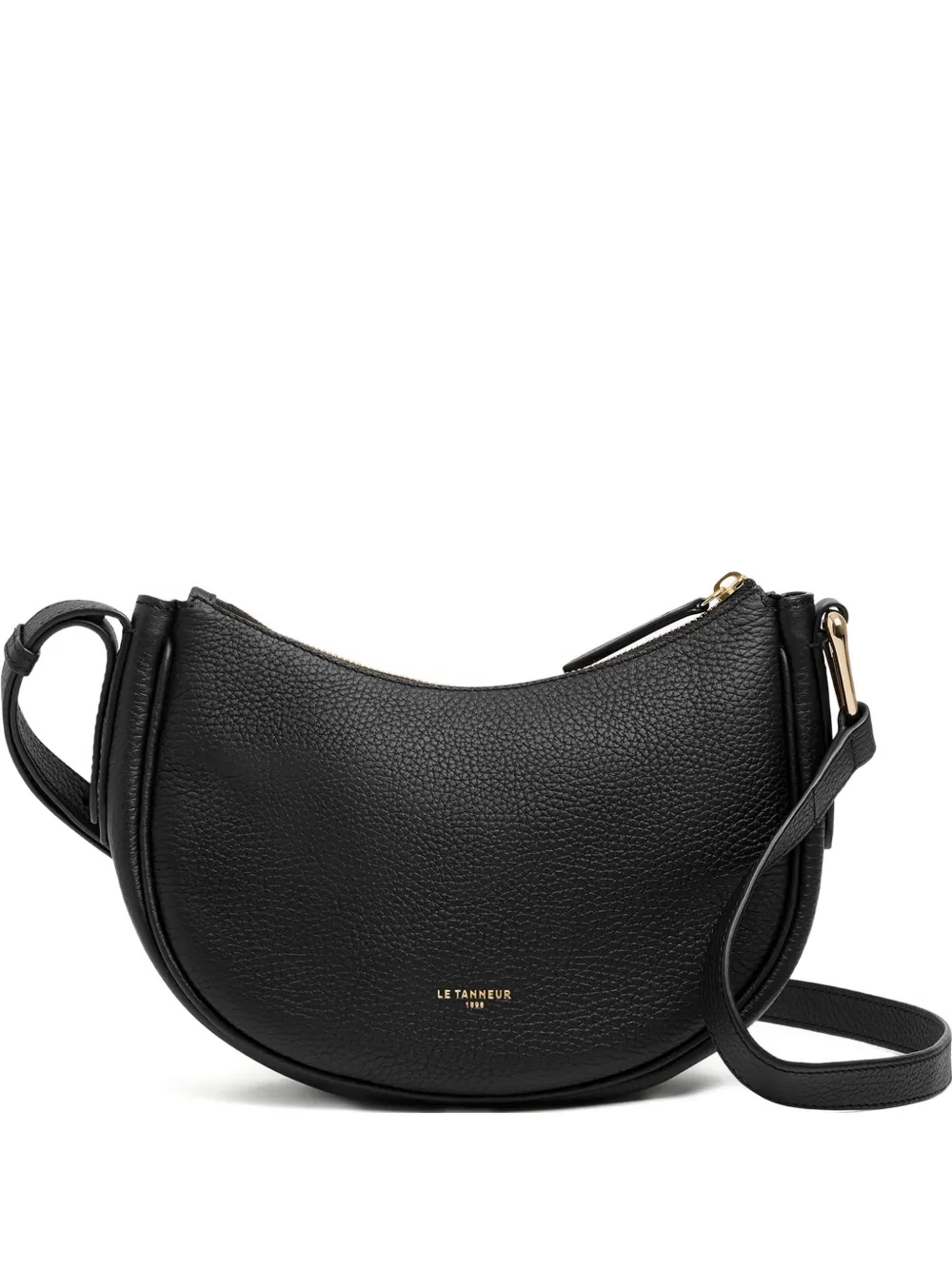 Le Tanneur zipped shoulder bag - Nero