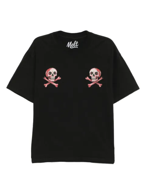 Melt graphic-print T-shirt