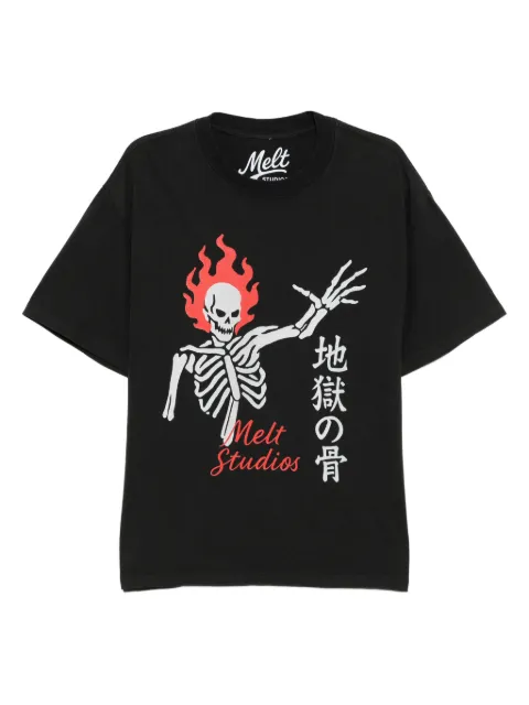 Melt graphic-print T-shirt